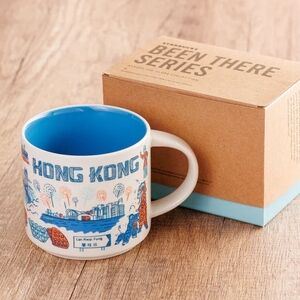 Starbucks Hong Kong Mug with Blue Interior "Been There Series"